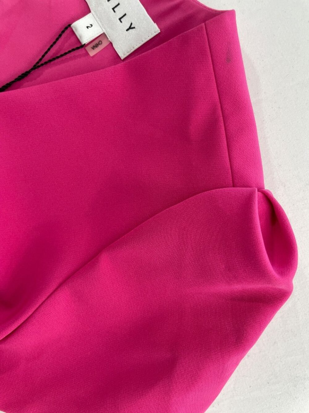 Milly Atalie Cady Dress Pink Short Sleeve Back Zipper Size 2 LIST$365 DEFECT/NEW - Picture 5 of 12